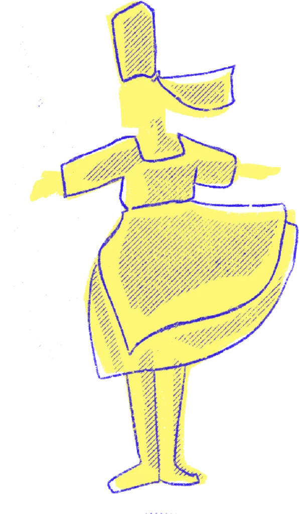 Illustration La Finebox : bigoudène en coiffe bretonne