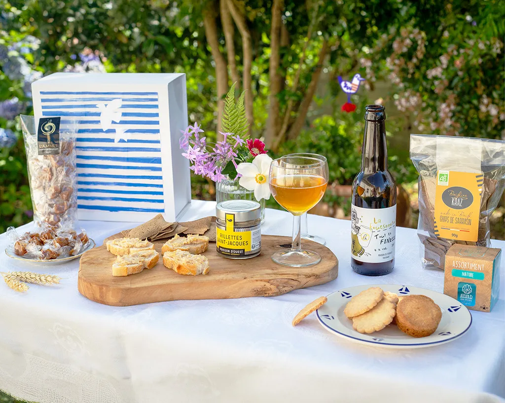coffret gourmand breton tradition La Finebox produits artisanaux