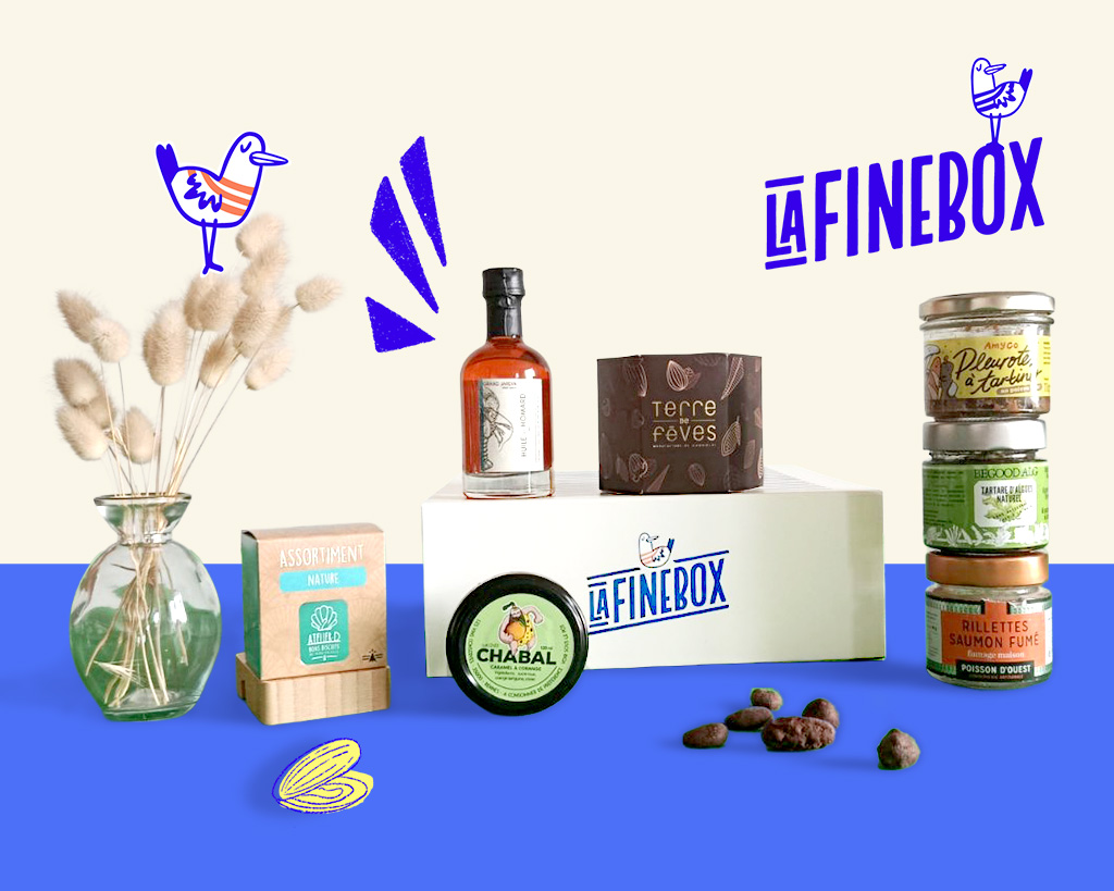 Coffret cadeau entreprise <br>Noël en fête<br> 54 € HT